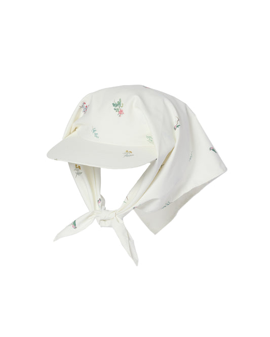 PRINT STOLE CAP (WHITE)