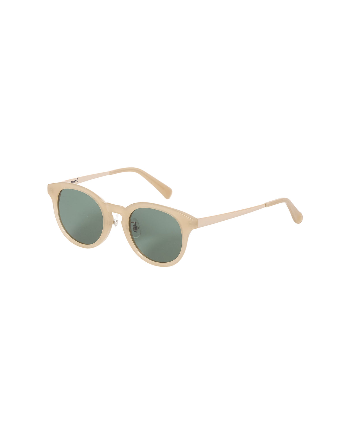 METAL ARM SUNGLASS (BEIGE)