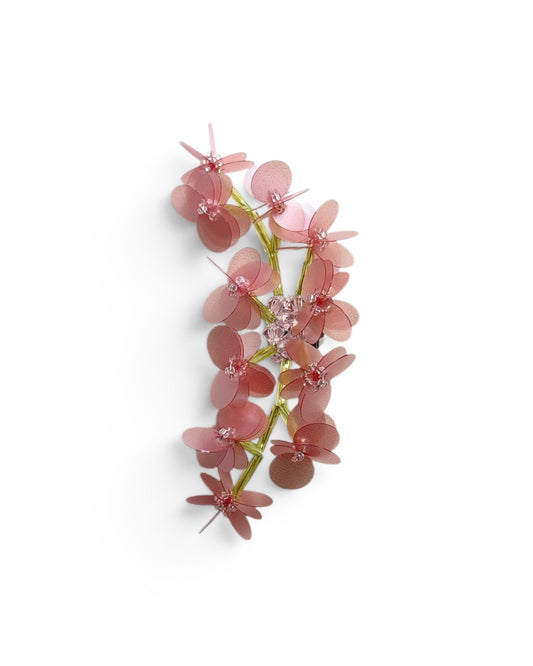 BLOOMING EAR CUFF (PINK)