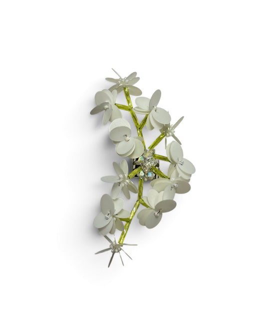 BLOOMING EAR CUFF (WHITE)