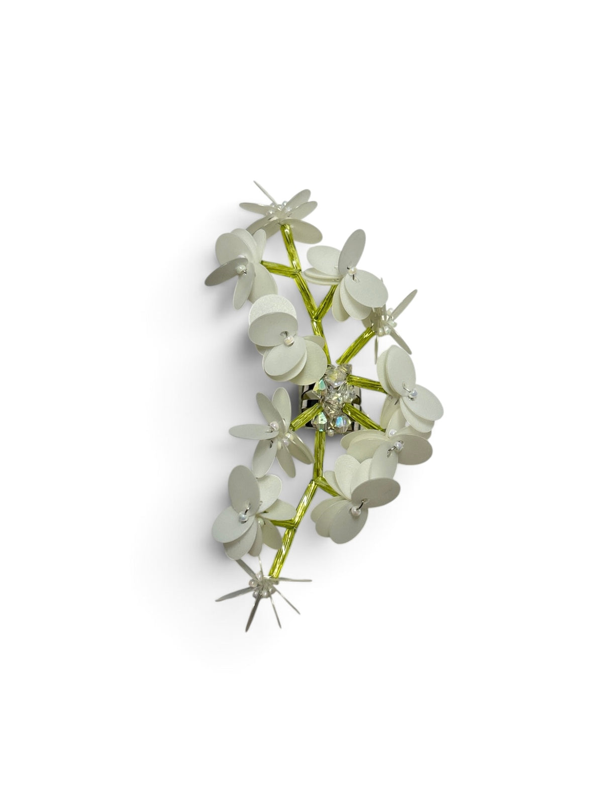 BLOOMING EAR CUFF (WHITE)