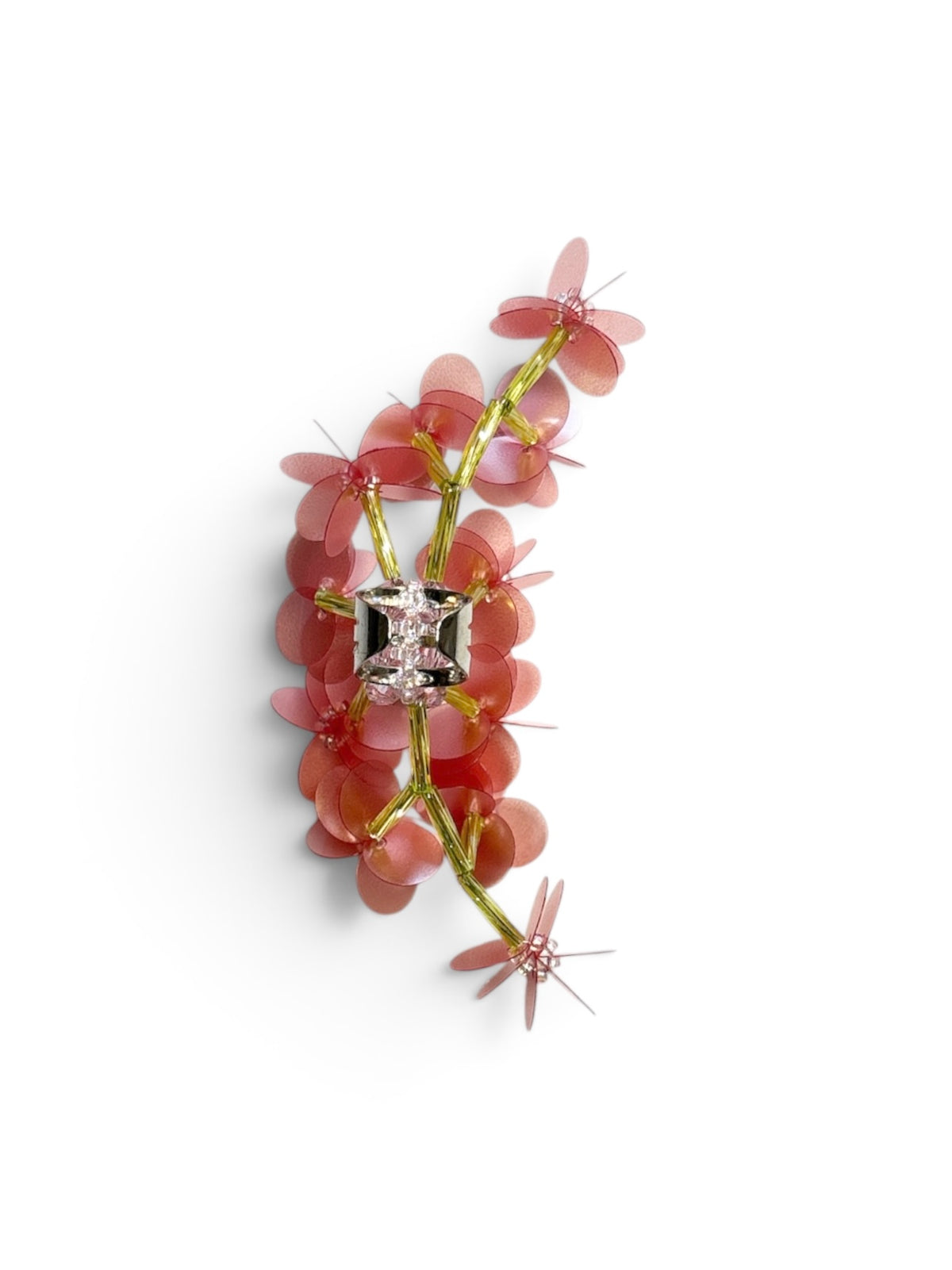 BLOOMING EAR CUFF (PINK)