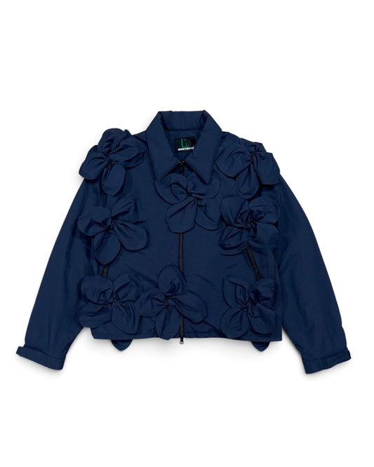 FLOWER TECH BLOUSON  (NAVY)