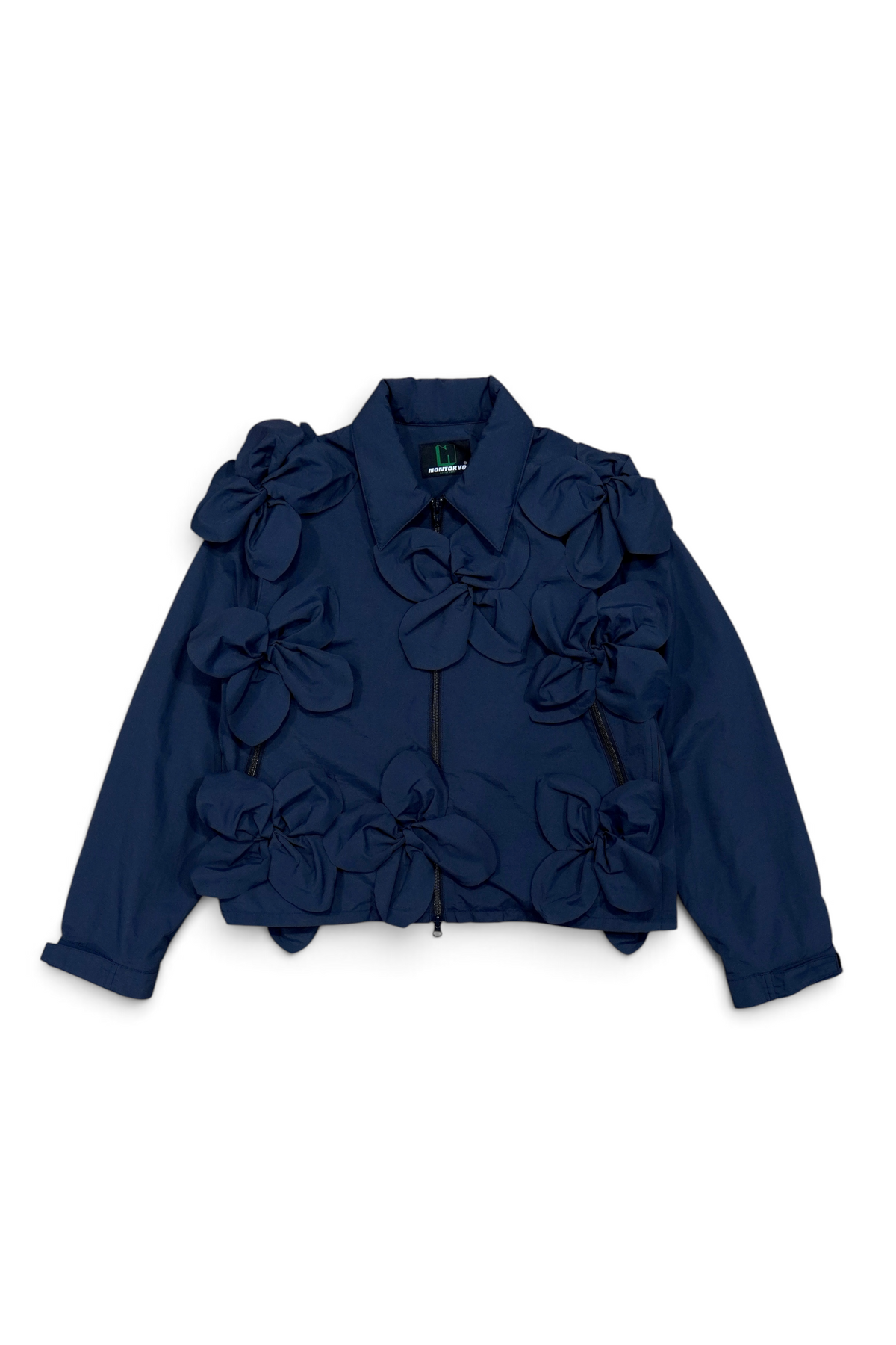 FLOWER TECH BLOUSON  (NAVY)