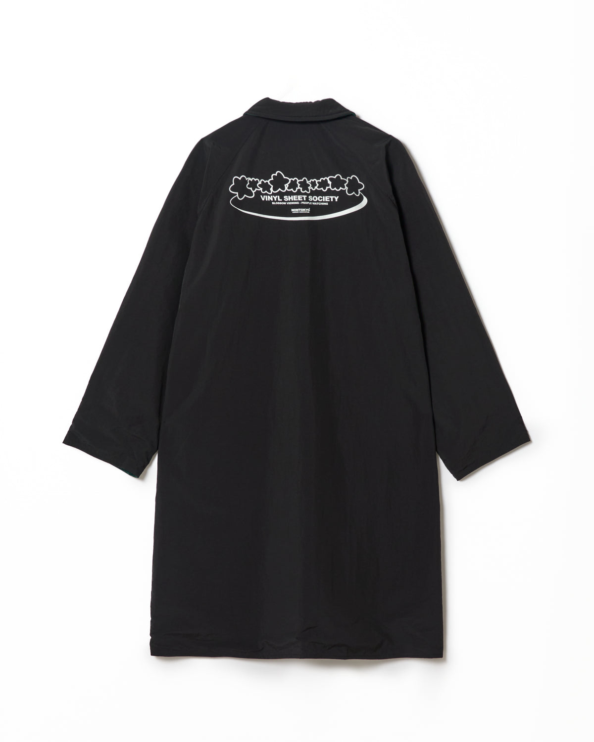 REVERSIBLE TECH COAT (BLACK x GREEN)