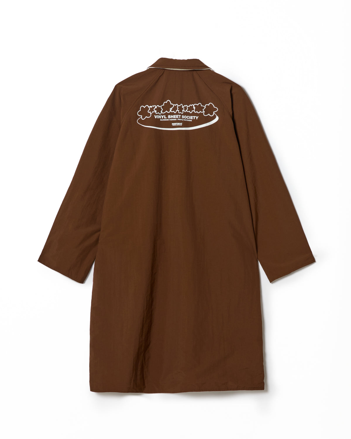 REVERSIBLE TECH COAT (BROWN x IVORY)