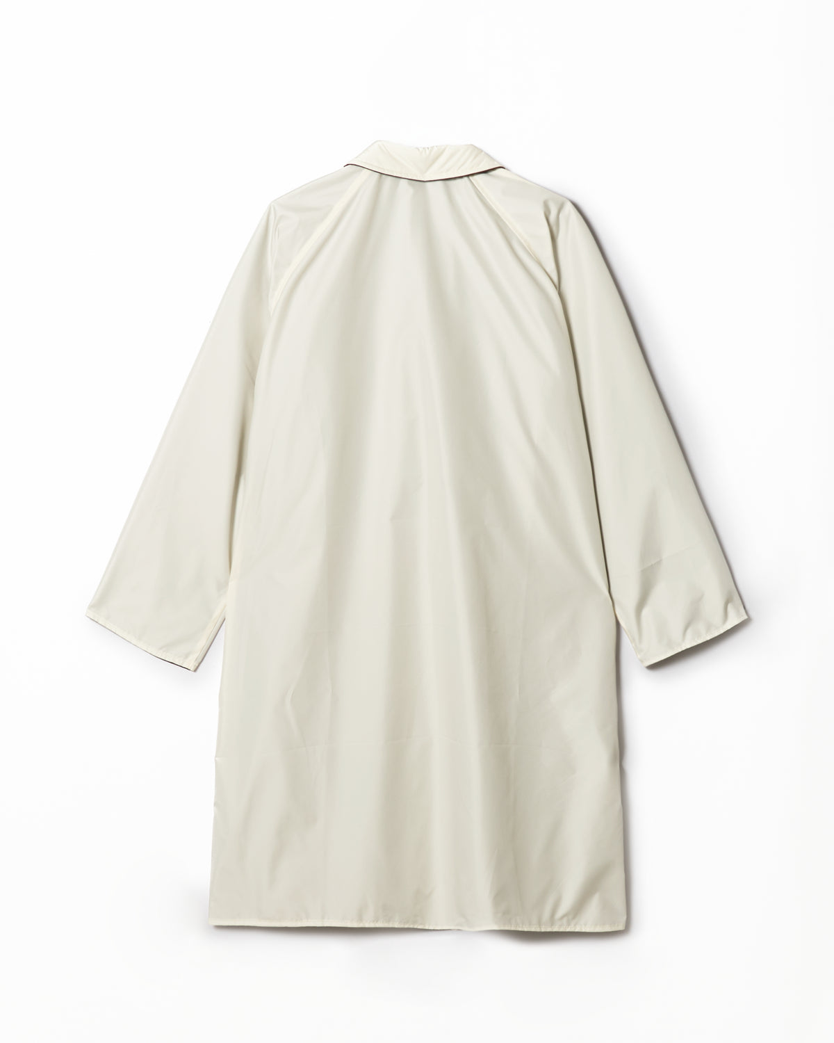 REVERSIBLE TECH COAT (BROWN x IVORY)