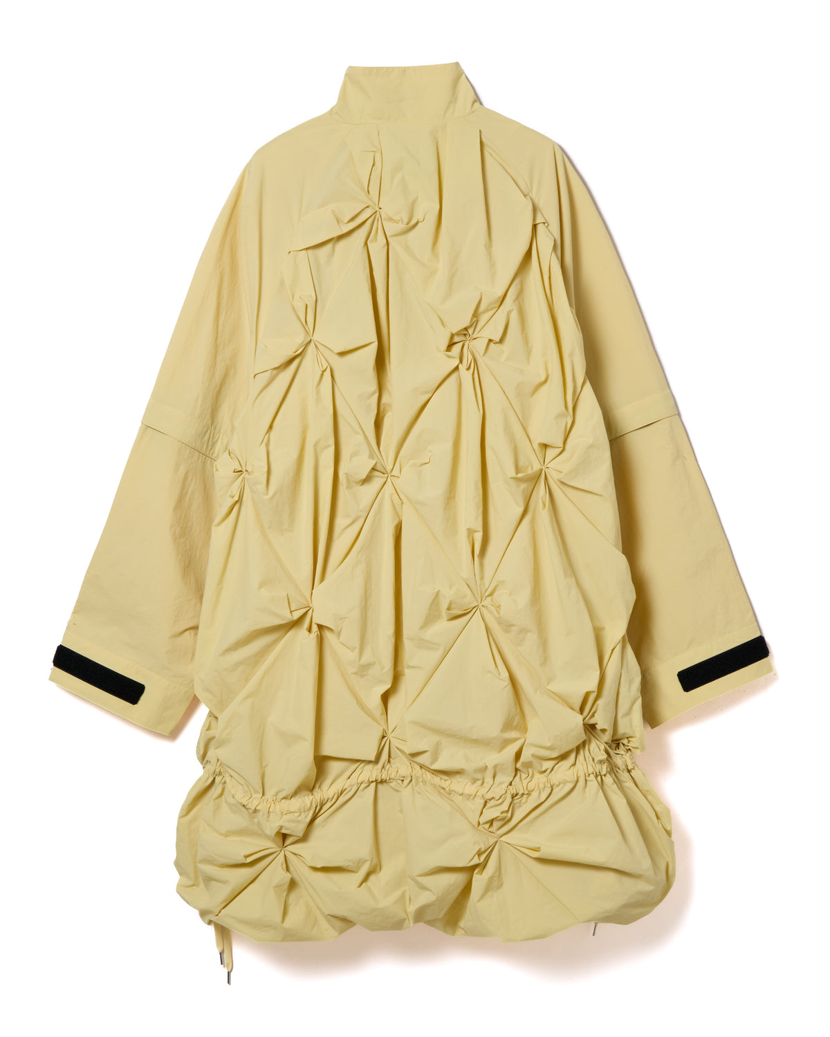2WAY FLOWER SMOCKING ANORAK (L.YELLOW)