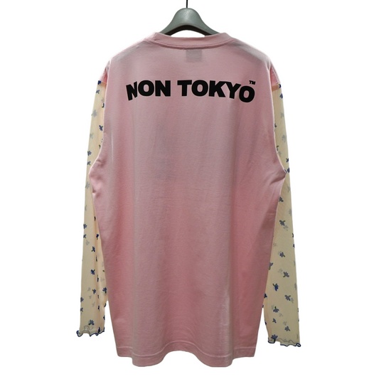 NON TOKYO / POWERNET T-SHIRT (CAR/PINK) / 〈ノントーキョー〉パワーネットTシャツ (ピンク)