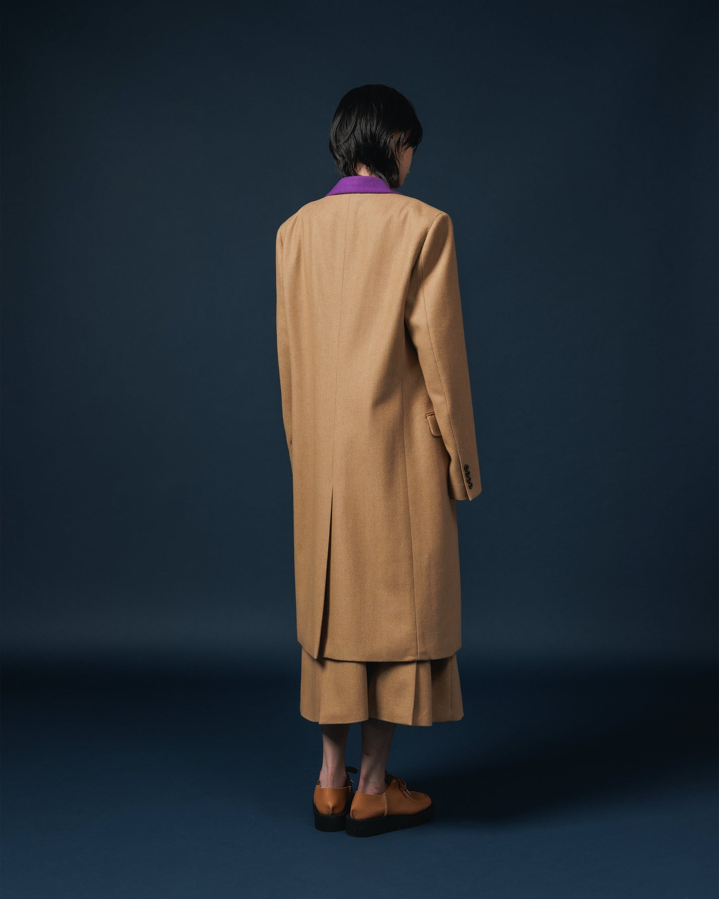 LONG CHESTER COAT (BEIGE)