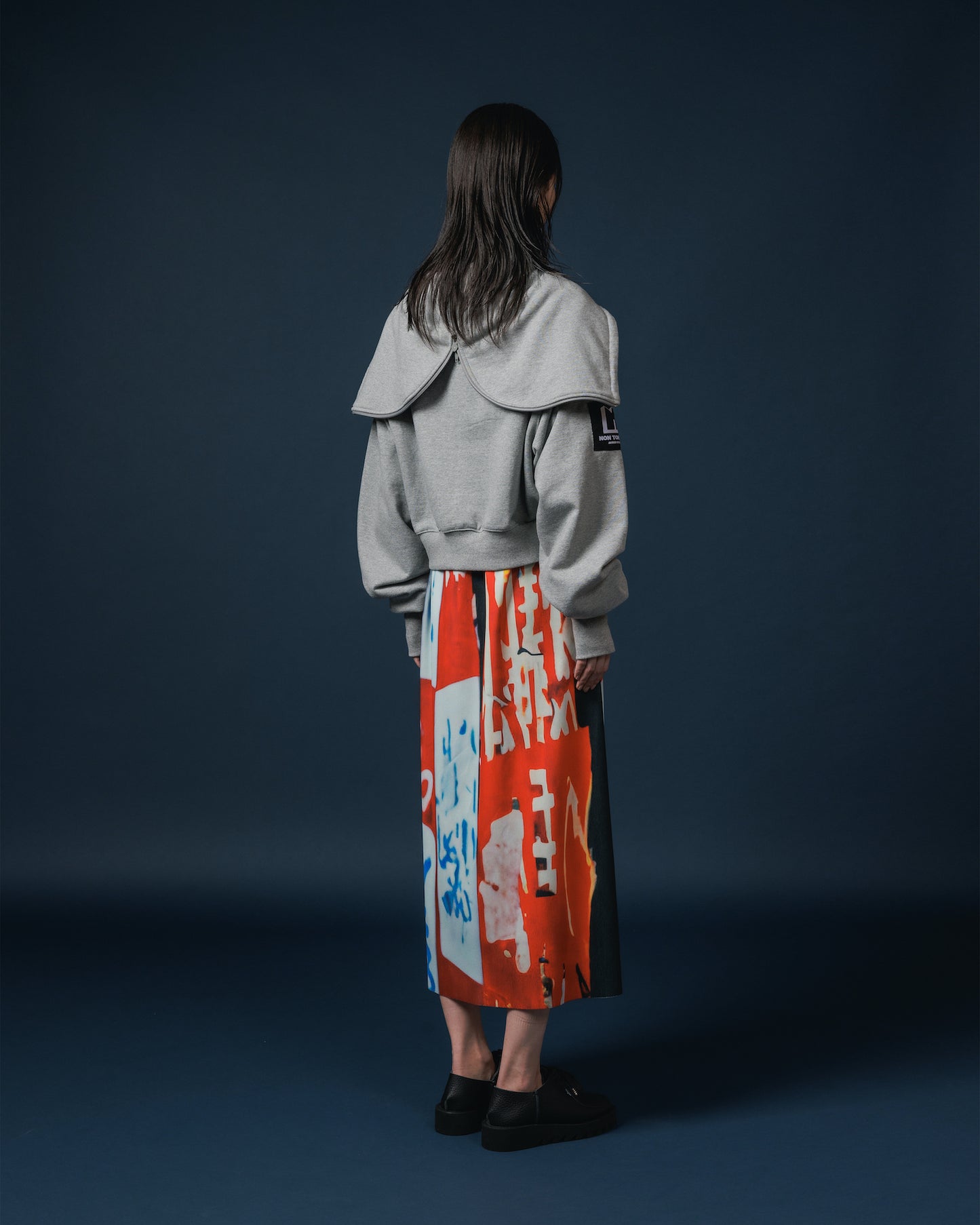 SAILOR ZIP-UP PARKER (GRAY)