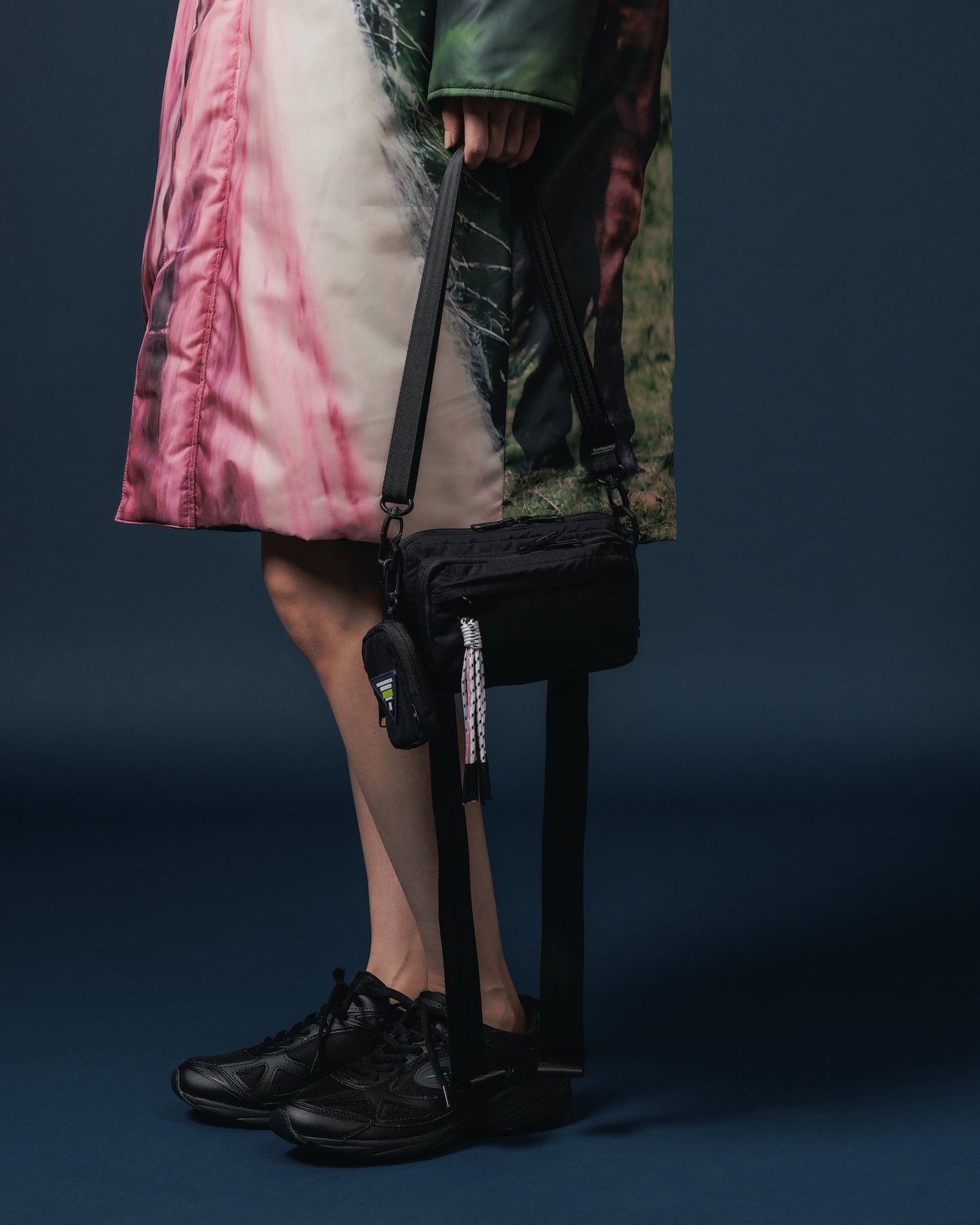 2WAY WAIST POUCH (BLACK)