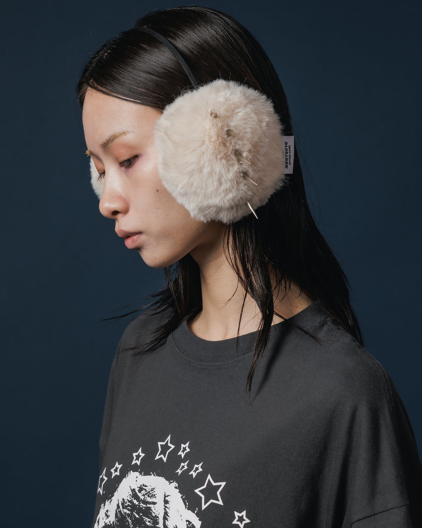 STUDS FUR EARMUFF (WHITE)