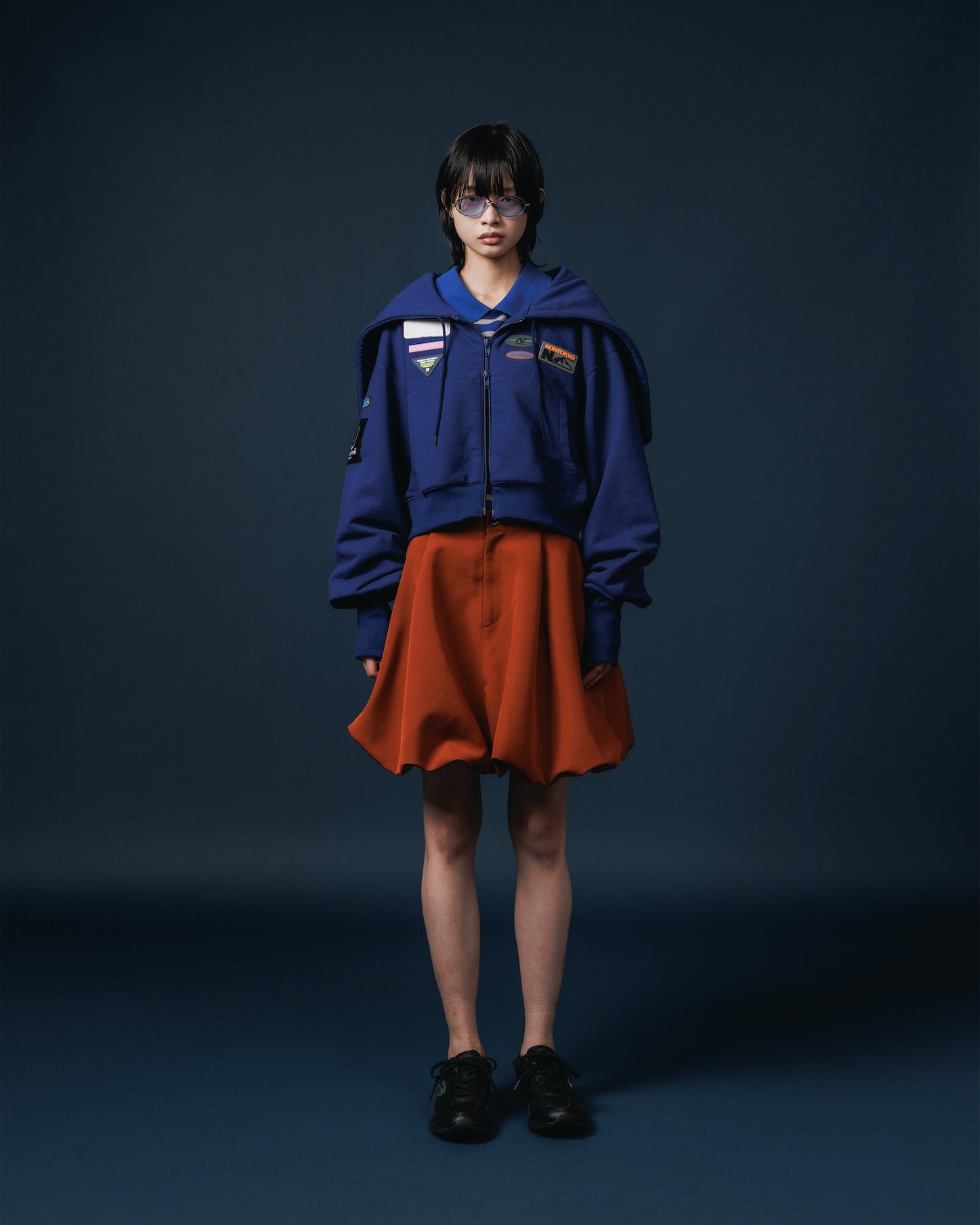 SAILOR ZIP-UP PARKER (BLUE)