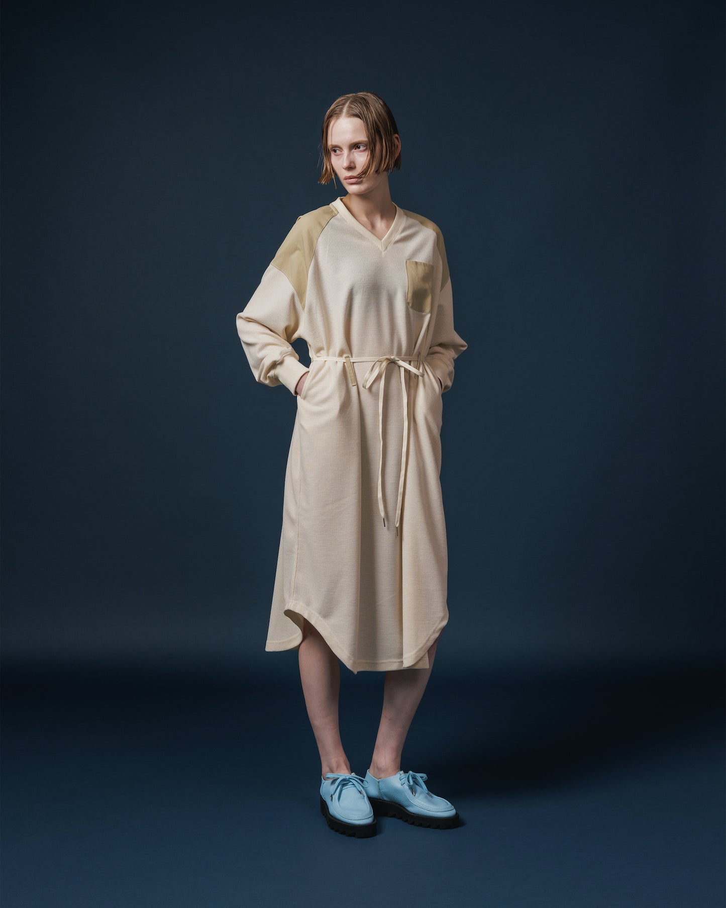 WIDE THERMAL ONE-PIECE (IVORY)