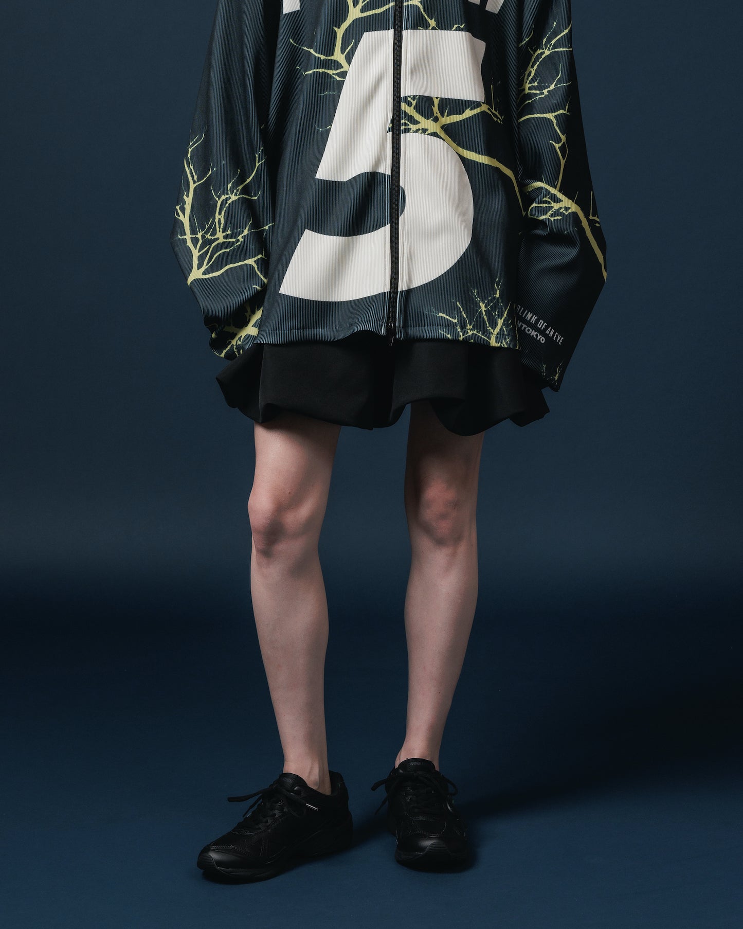 BALLOON MINI SKIRT (BLACK)