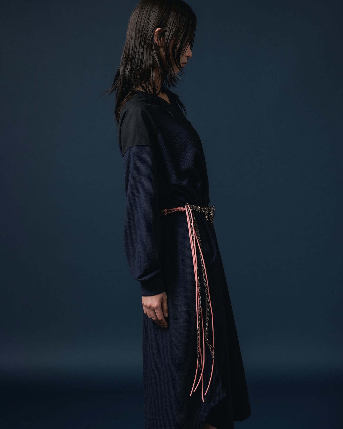 BLADE CODE BELT (PINK x BROWN)