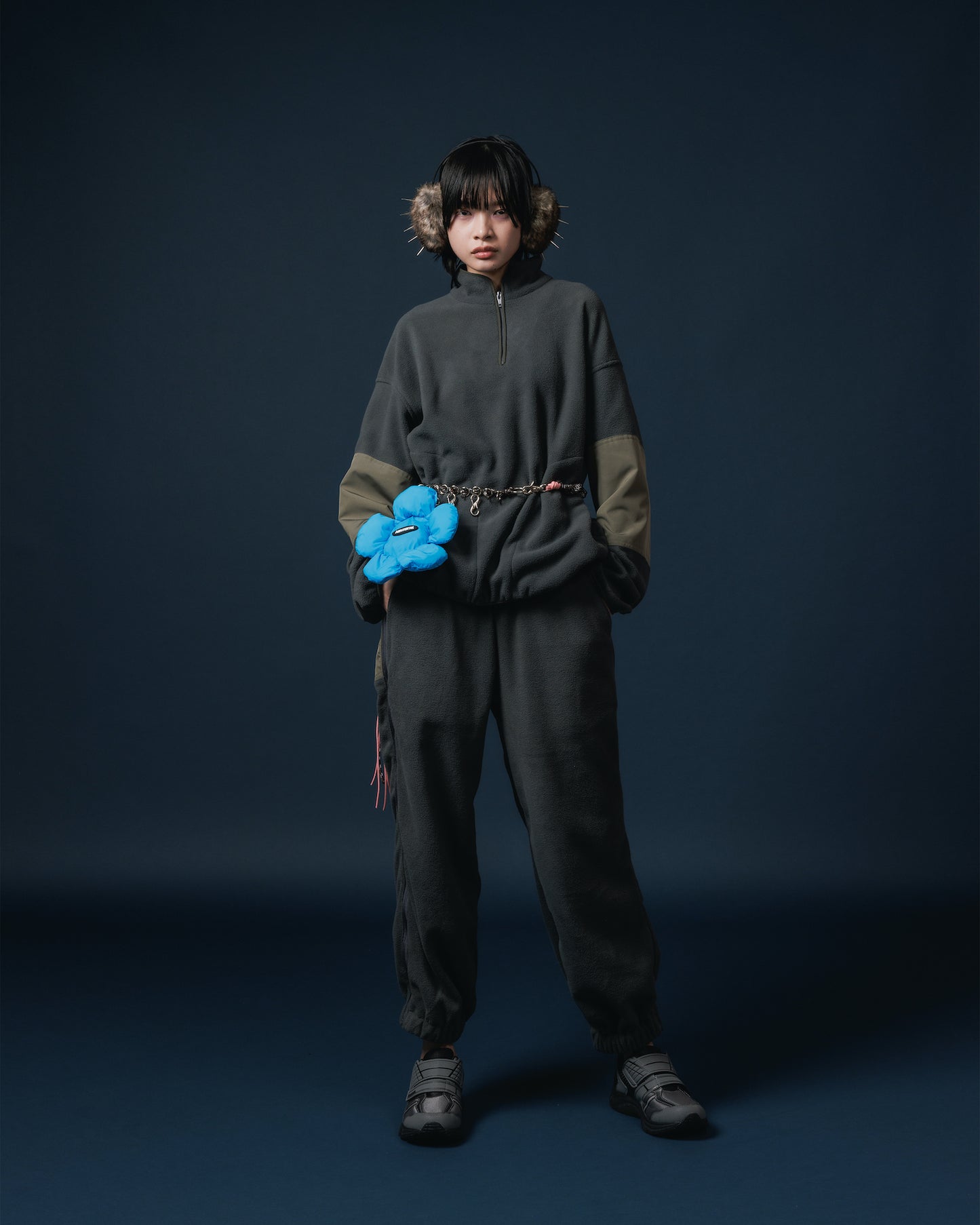 FLEECE TRAINING PANTS (GRAY)