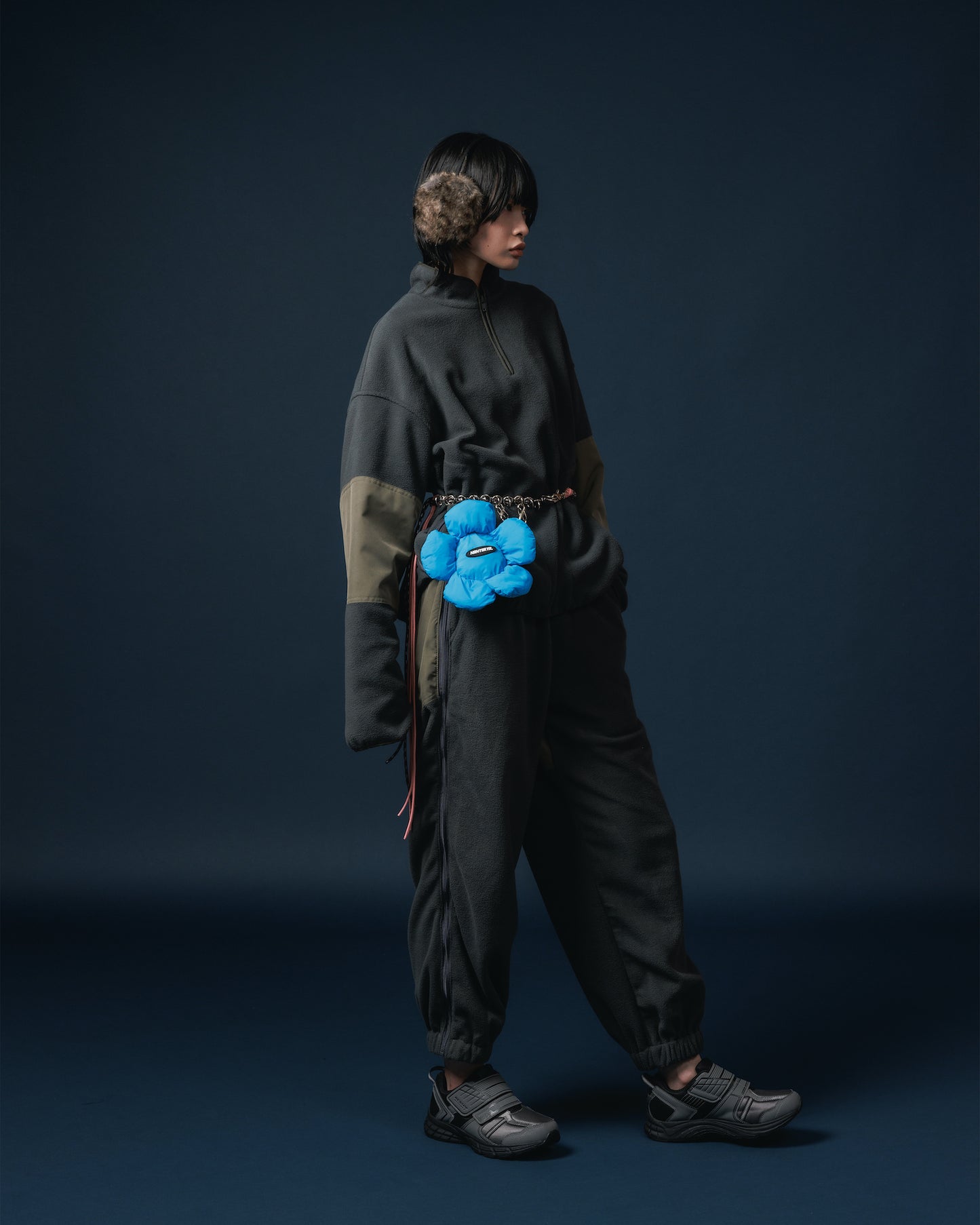 FLEECE TRAINING PANTS (GRAY)