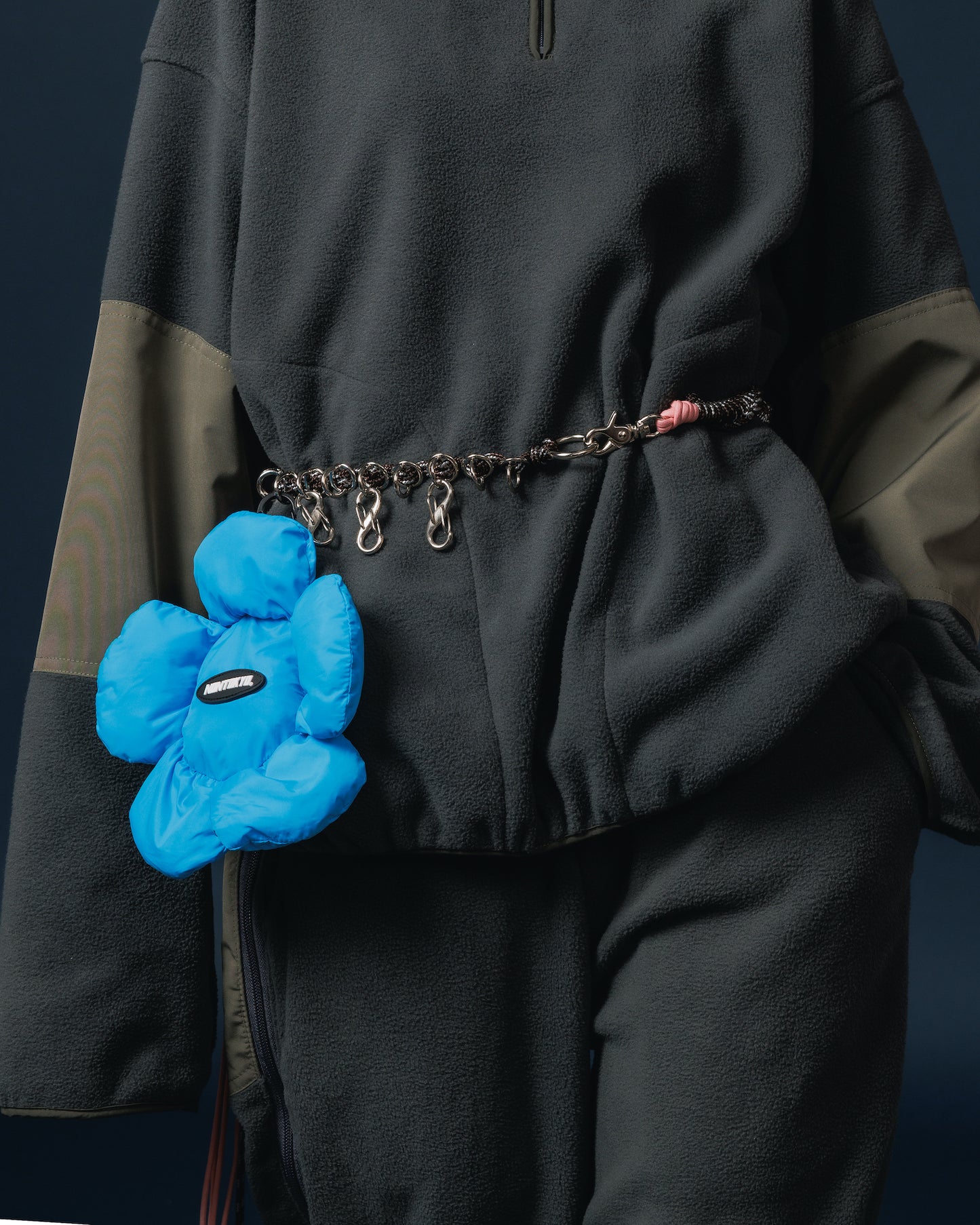 FLOWER ECO BAG (BLUE)