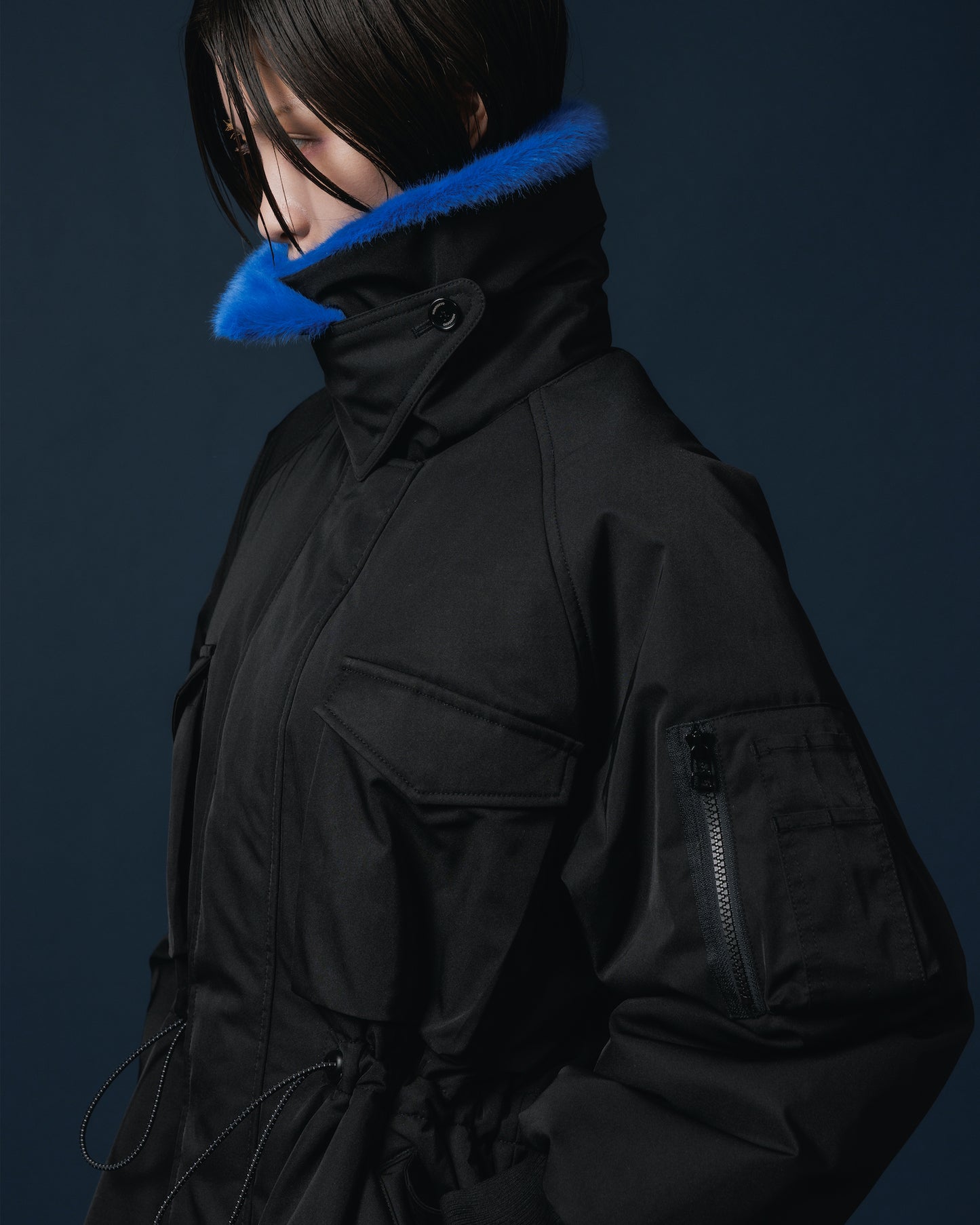 LONG DONKEY JACKET (BLACK)