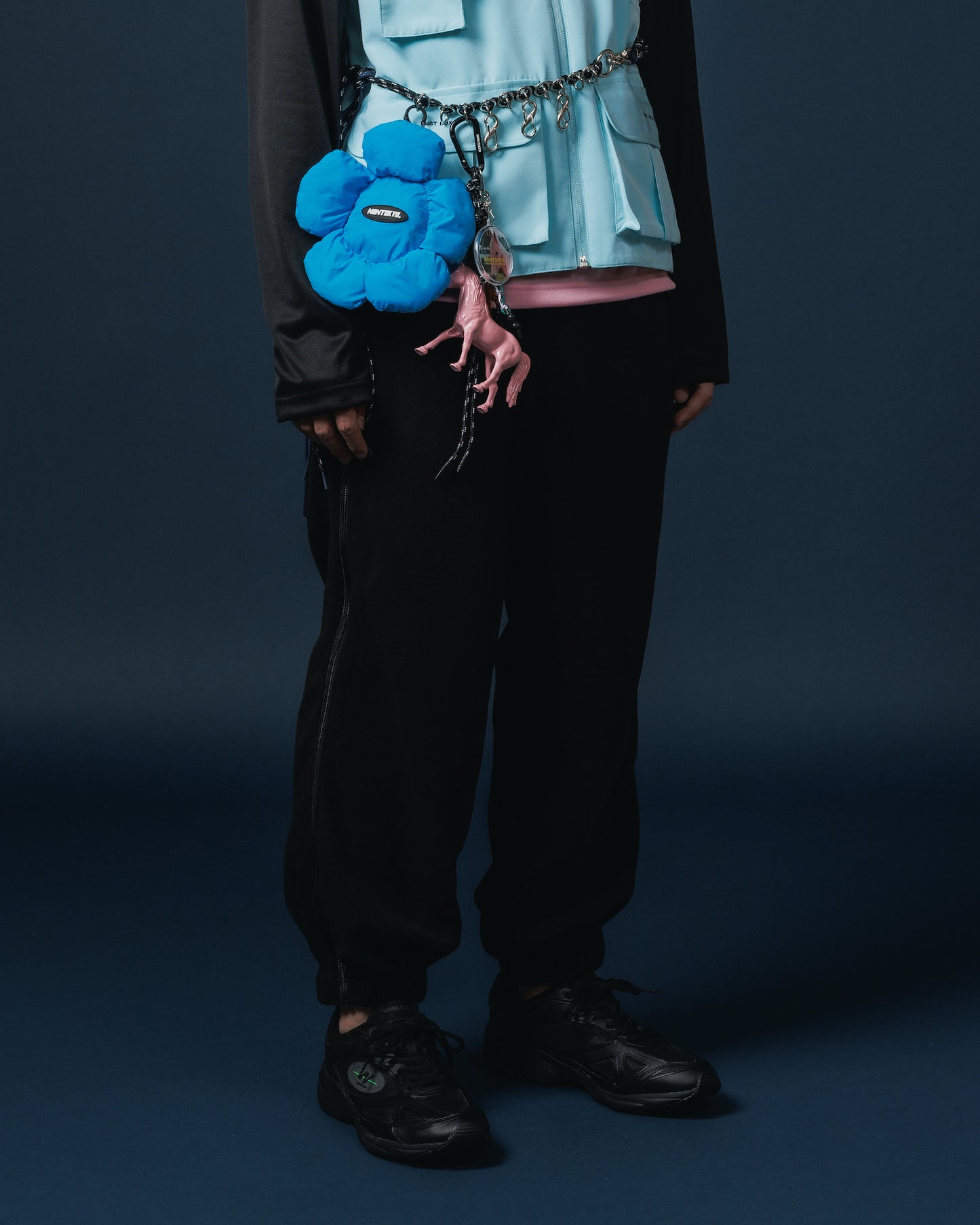 FLEECE TRAINING PANTS (BLACK)