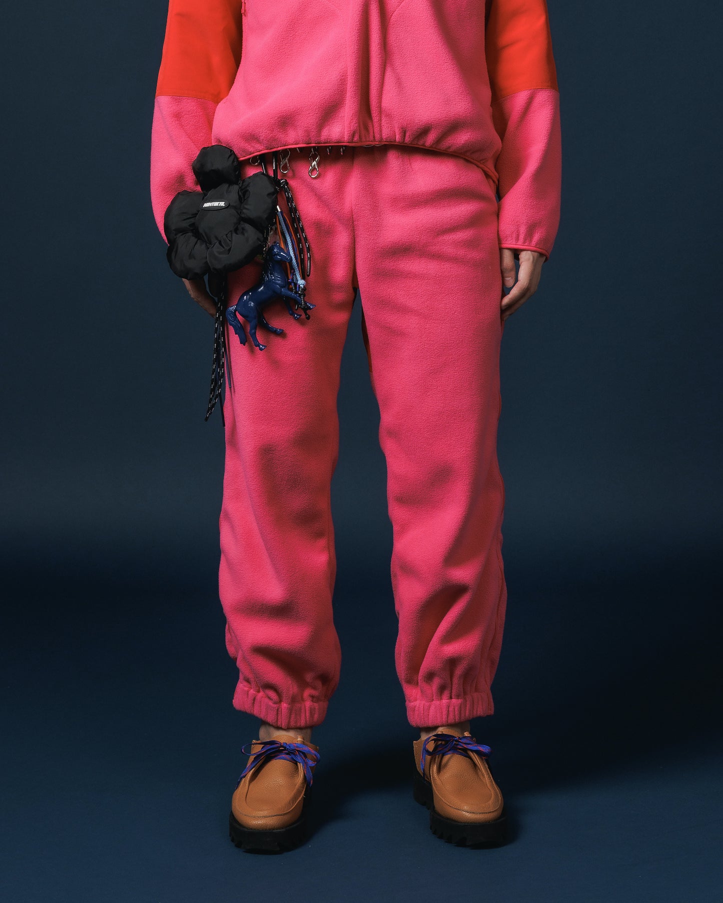 FLEECE TRAINING PANTS (PINK)