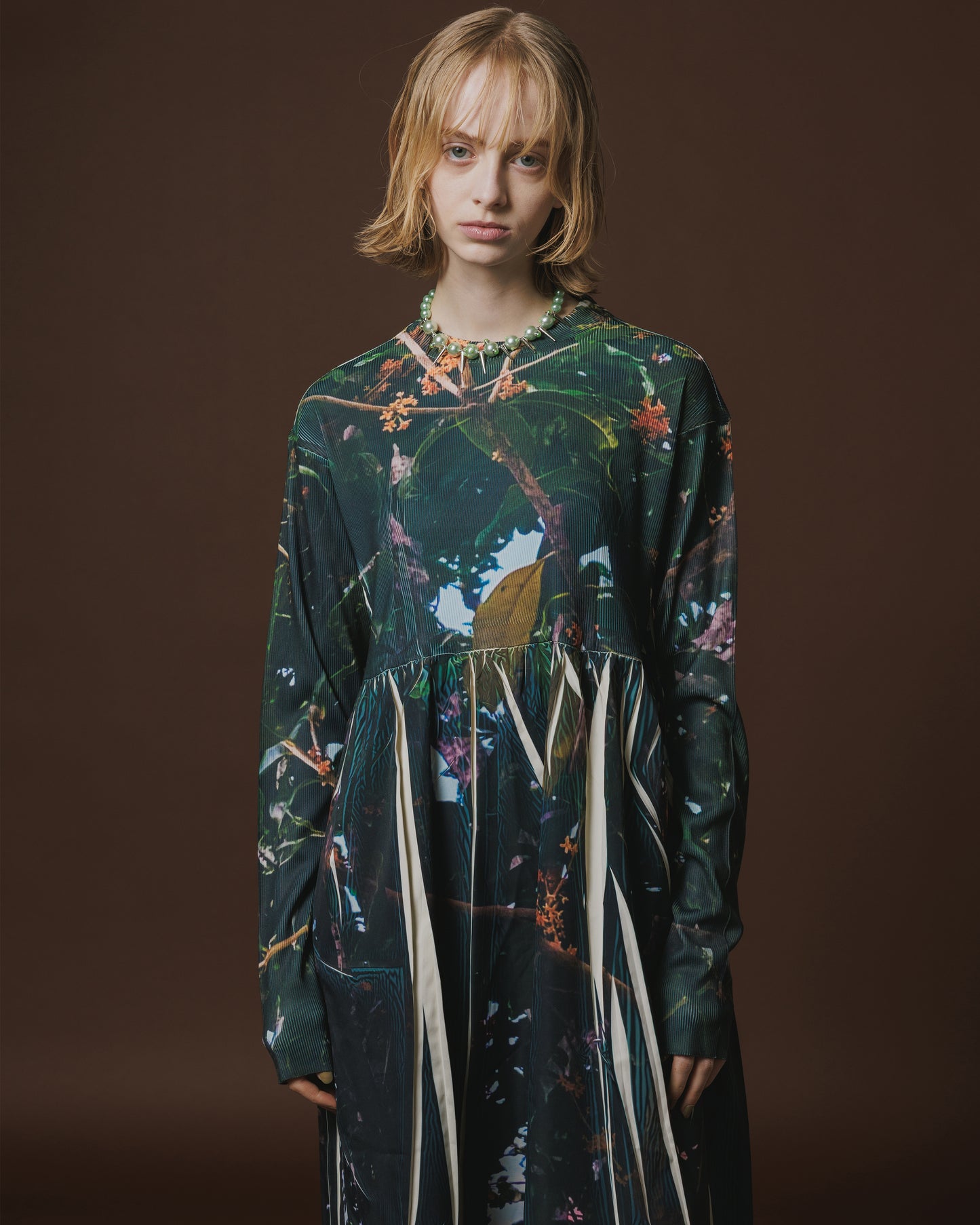 DIRECT PRINT RIB GATHER O/P (TREE)