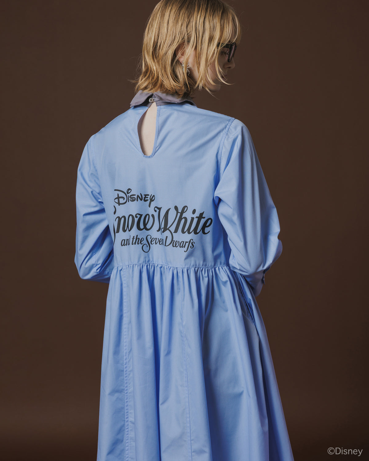 【Disney collection】PULLOVER BATS SHIRT O/P (BLUE)