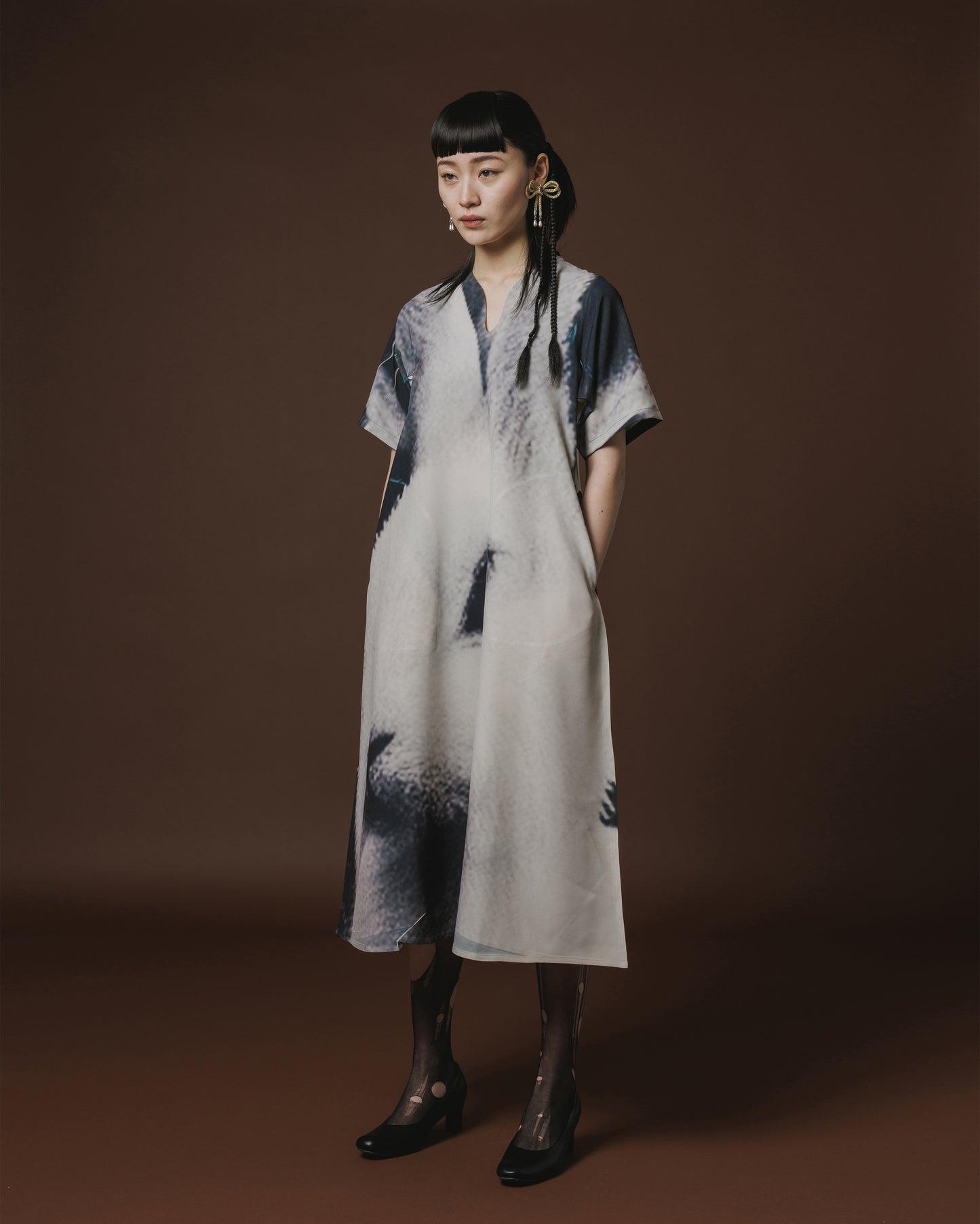 DIRECT PRINT PULLOVER H/S OP (RABBIT)