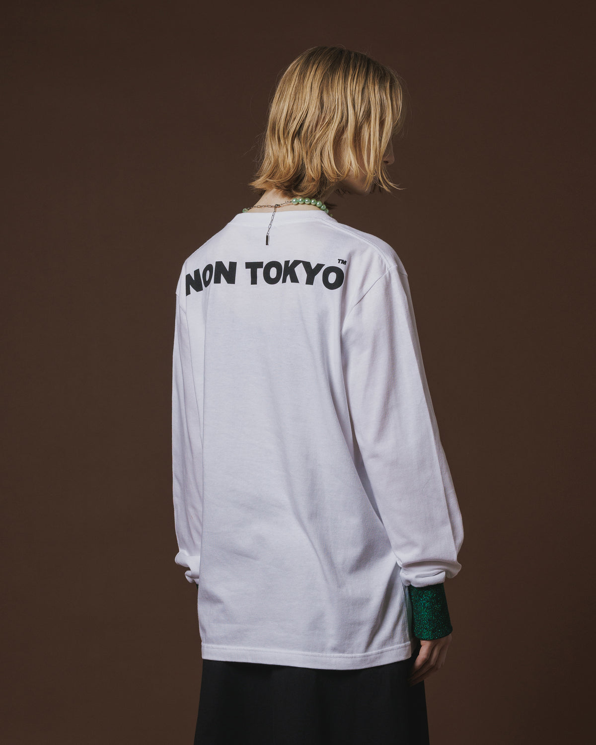 【Disney collection】PRINT L/S T-SHIRT / SNOW WHITE (WHITE)