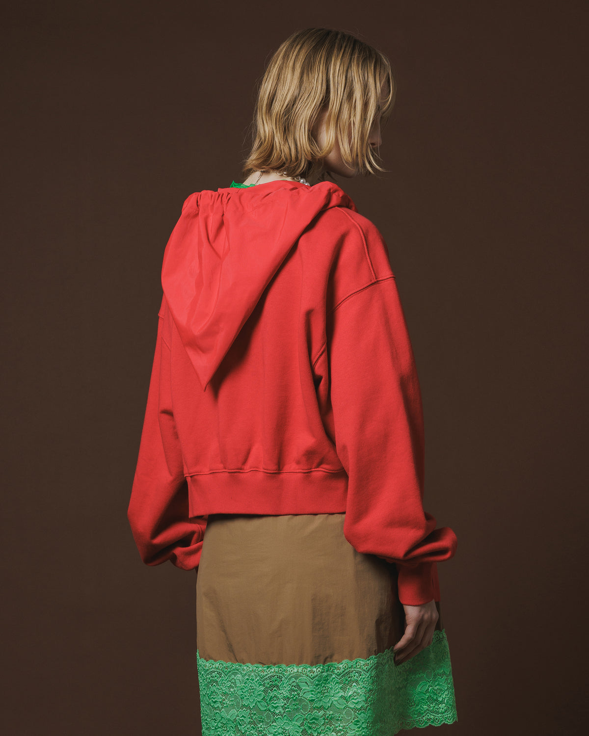 BRAIDS HOODIE (RED)