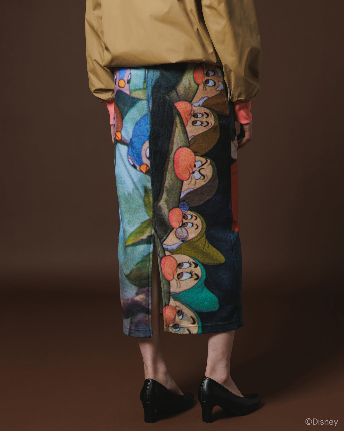 【Disney collection】PRINT FLEECE SKIRT / SNOW WHITE