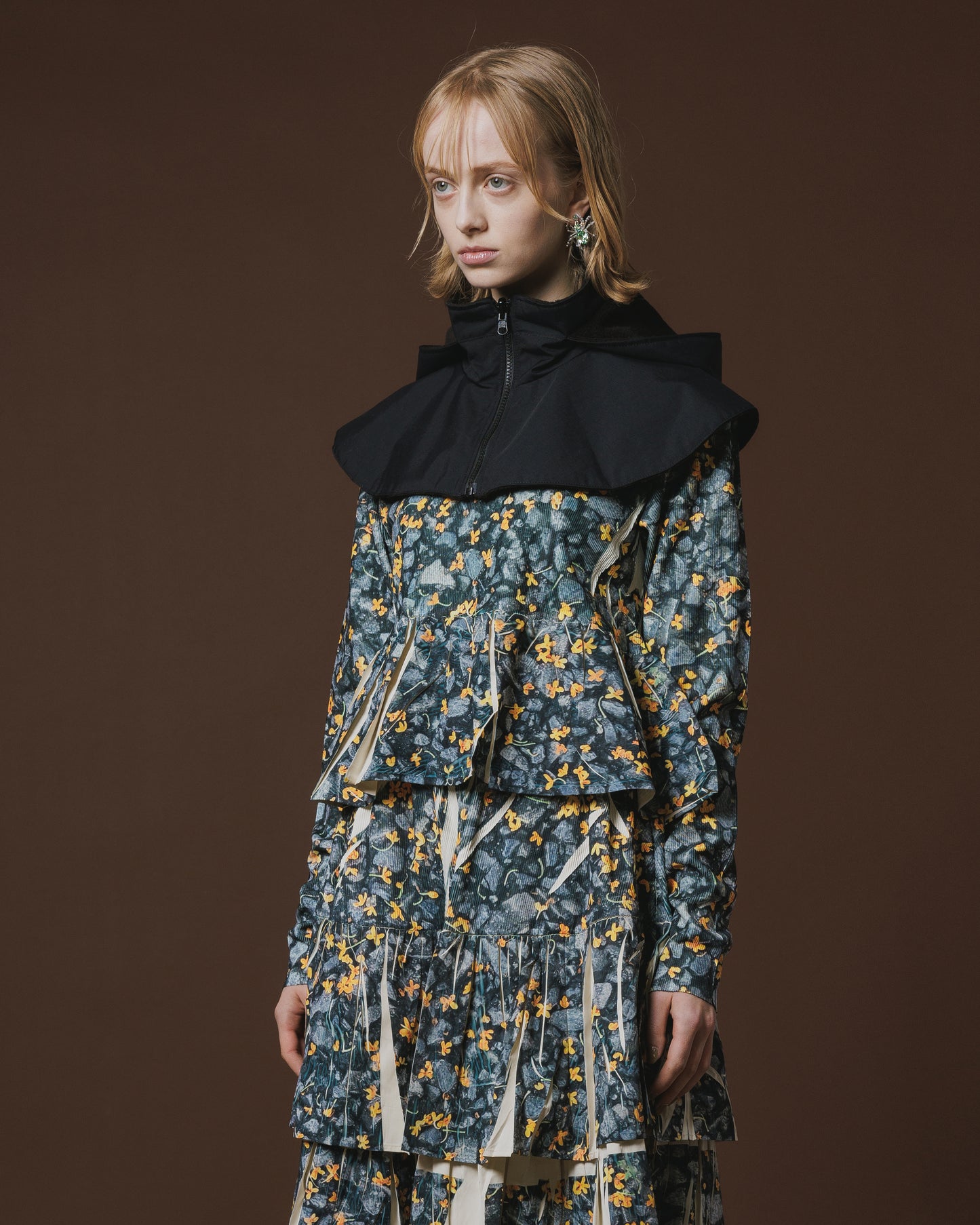 DIRECT PRINT RIB GATHER C/S (PETAL)