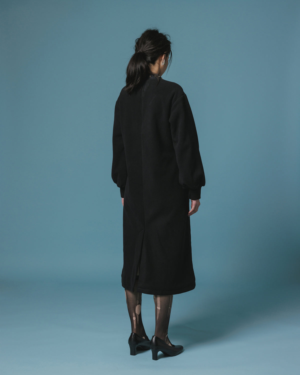 FLEECE STUDS O/P (BLACK)