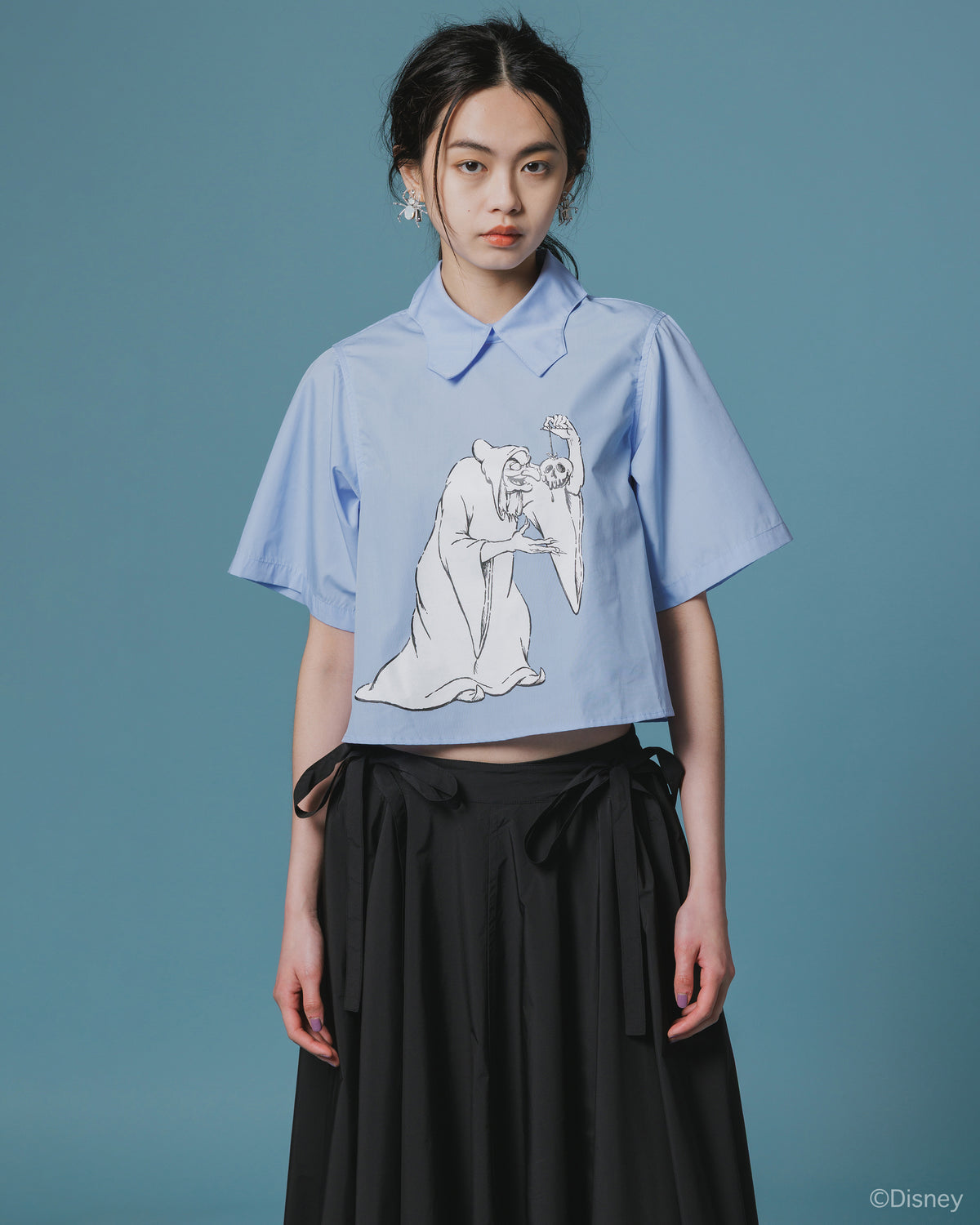 【Disney collection】PULLOVER BATS SHIRT (WHITE)