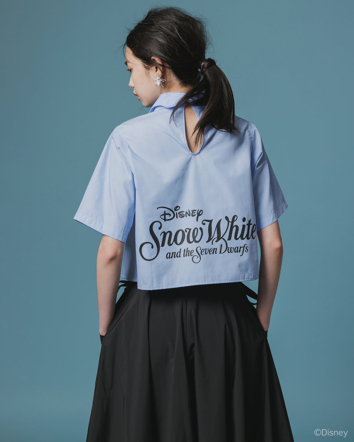 【Disney collection】PULLOVER BATS SHIRT (BLUE)