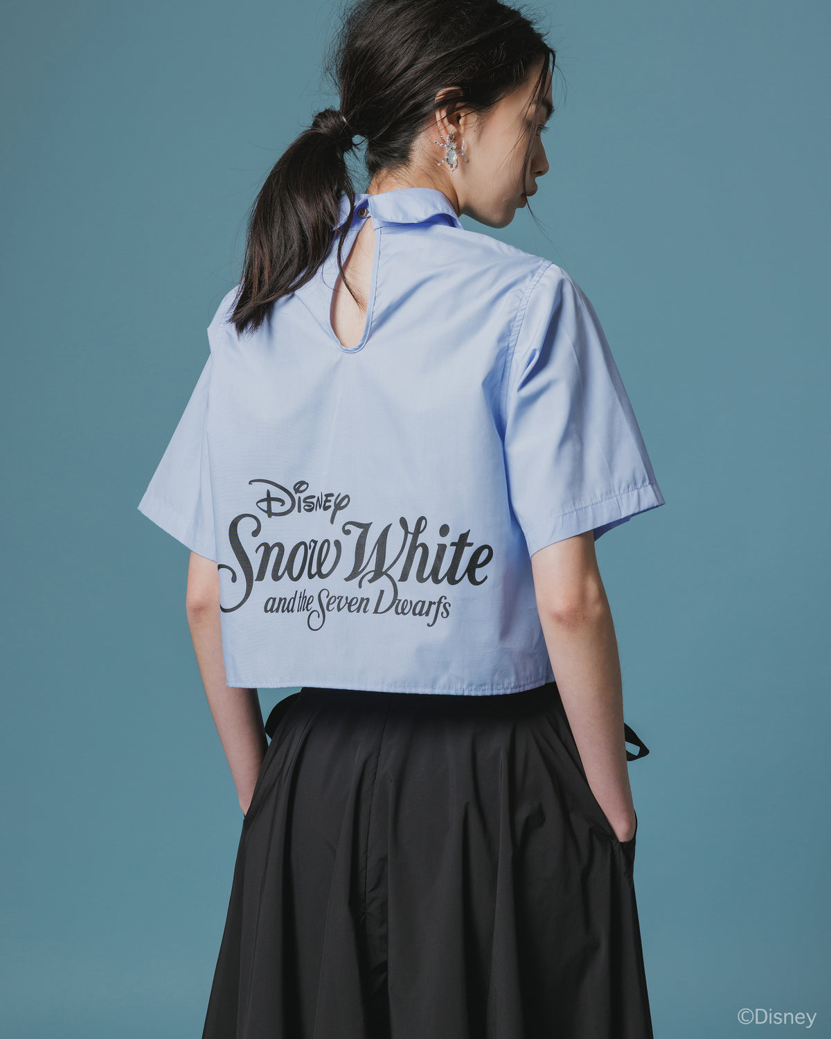 【Disney collection】PULLOVER BATS SHIRT (BLUE)