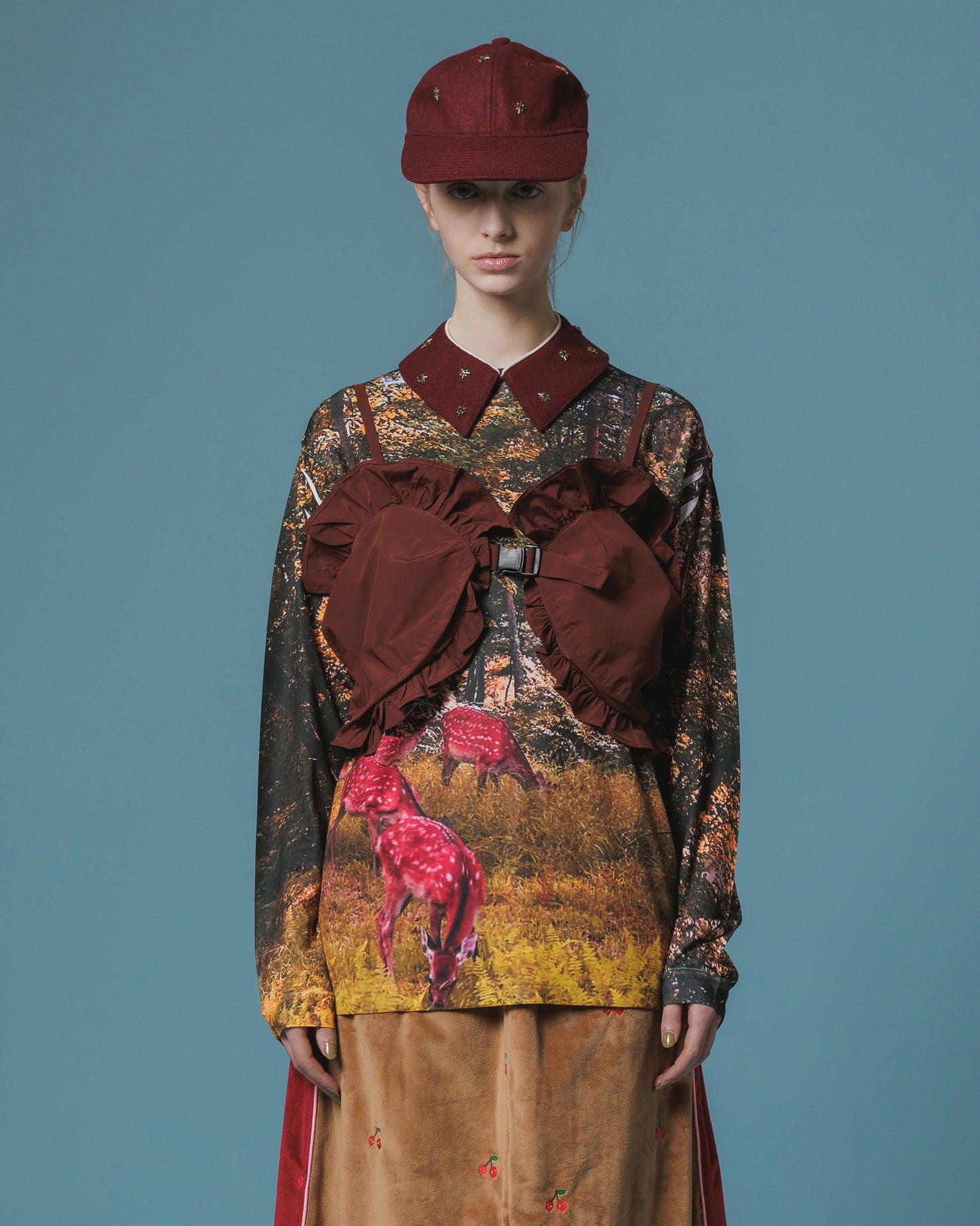 DIRECT PRINT L/S T-SHIRT (PARK)