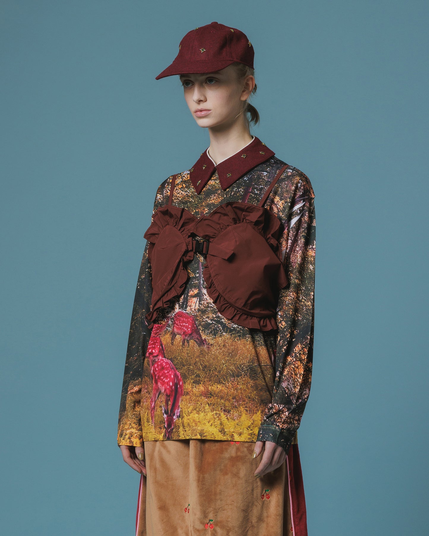 DIRECT PRINT L/S T-SHIRT (PARK)
