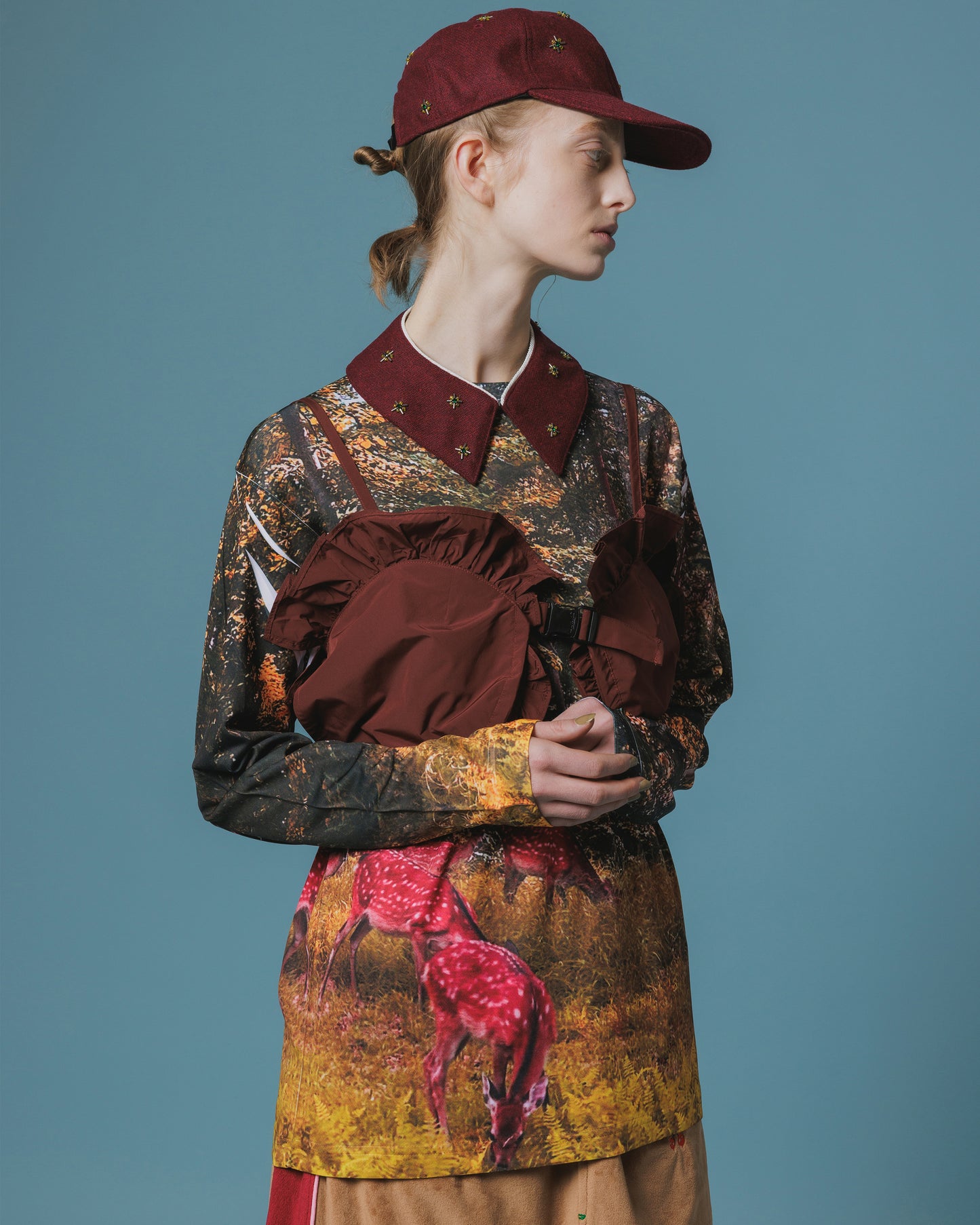 DIRECT PRINT L/S T-SHIRT (PARK)