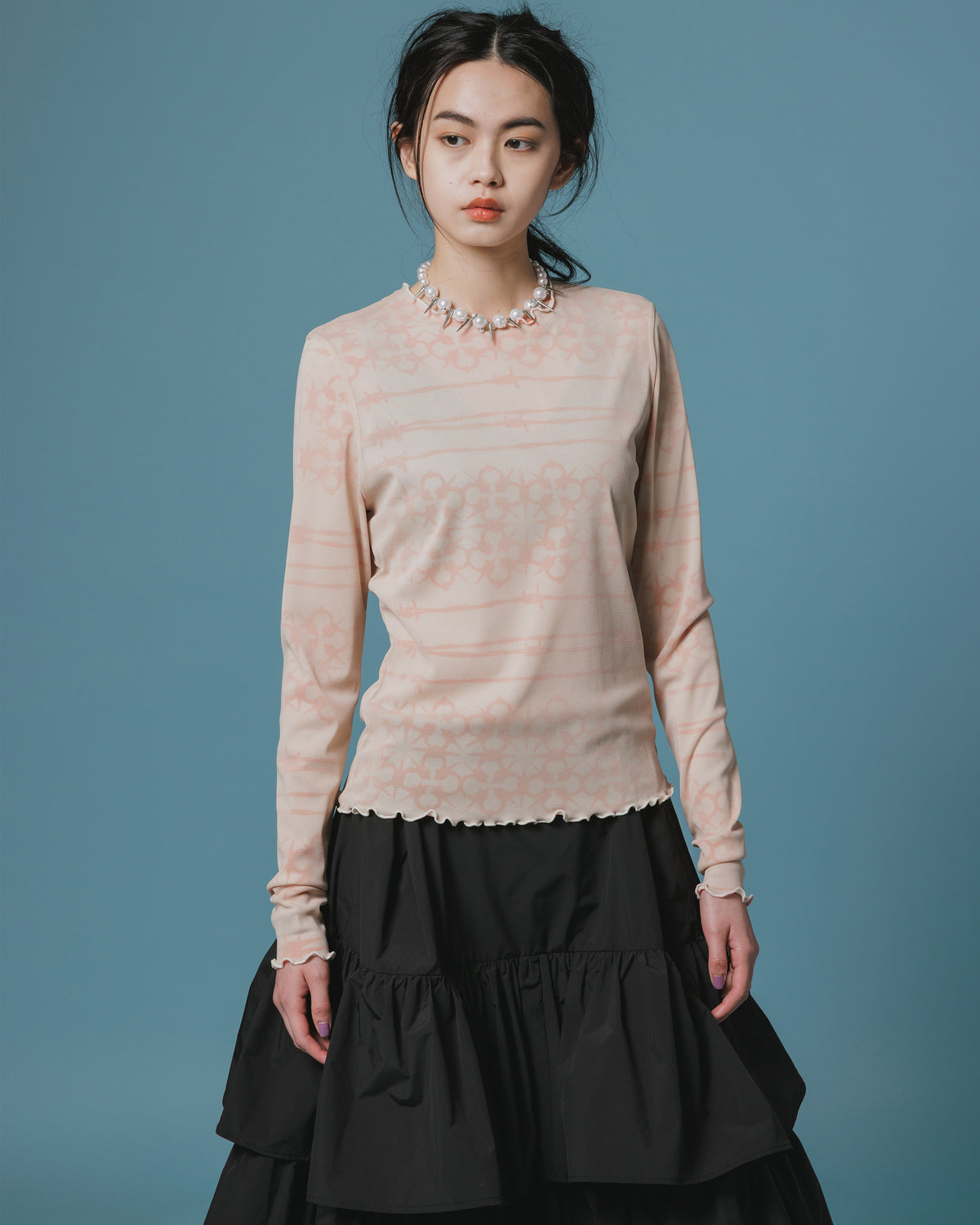 REVERSIBLE POWERNET C/S (ORANGExBEIGE)