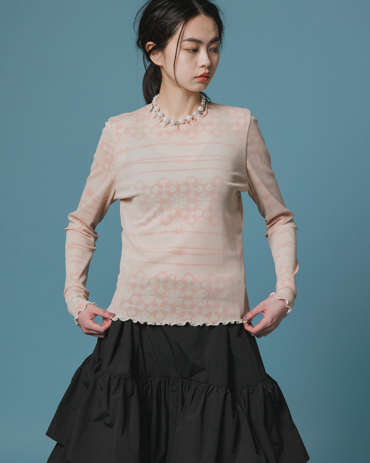 REVERSIBLE POWERNET C/S (ORANGExBEIGE)