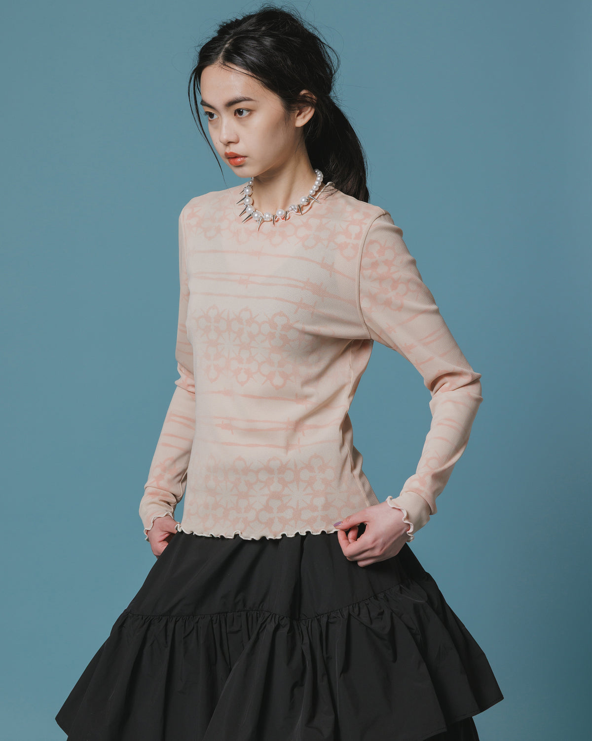 REVERSIBLE POWERNET C/S (ORANGExBEIGE)