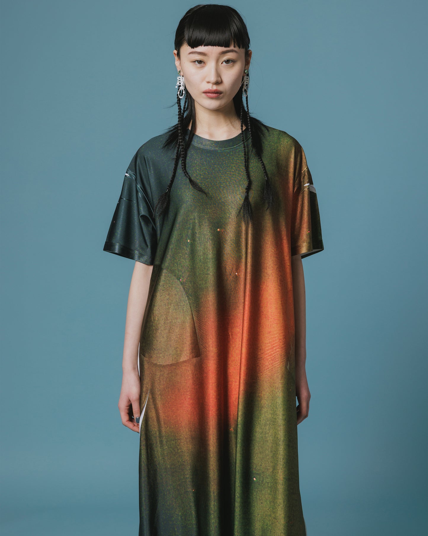 DIRECT PRINT T-ONEPIECE (GRADATION)