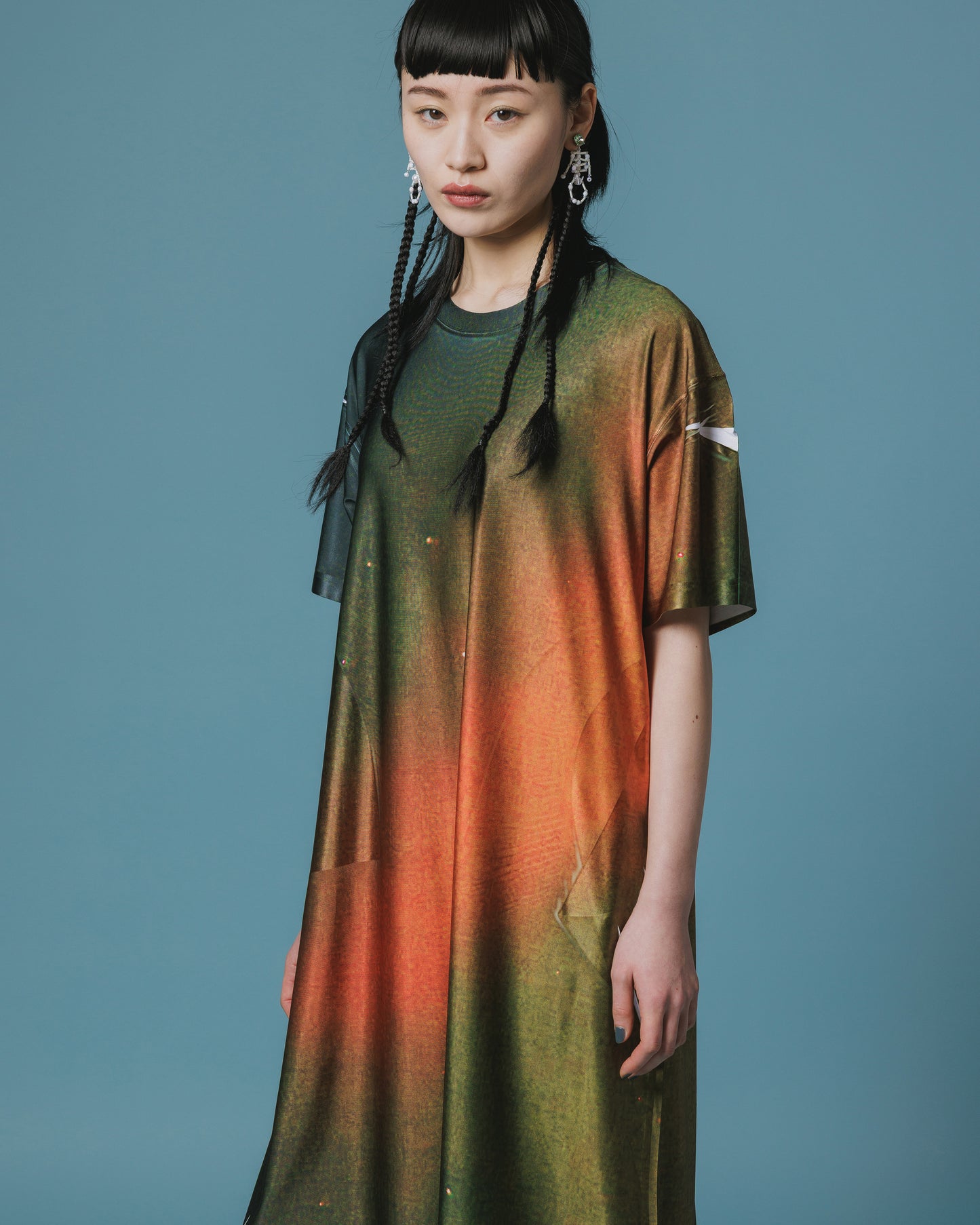 DIRECT PRINT T-ONEPIECE (GRADATION)