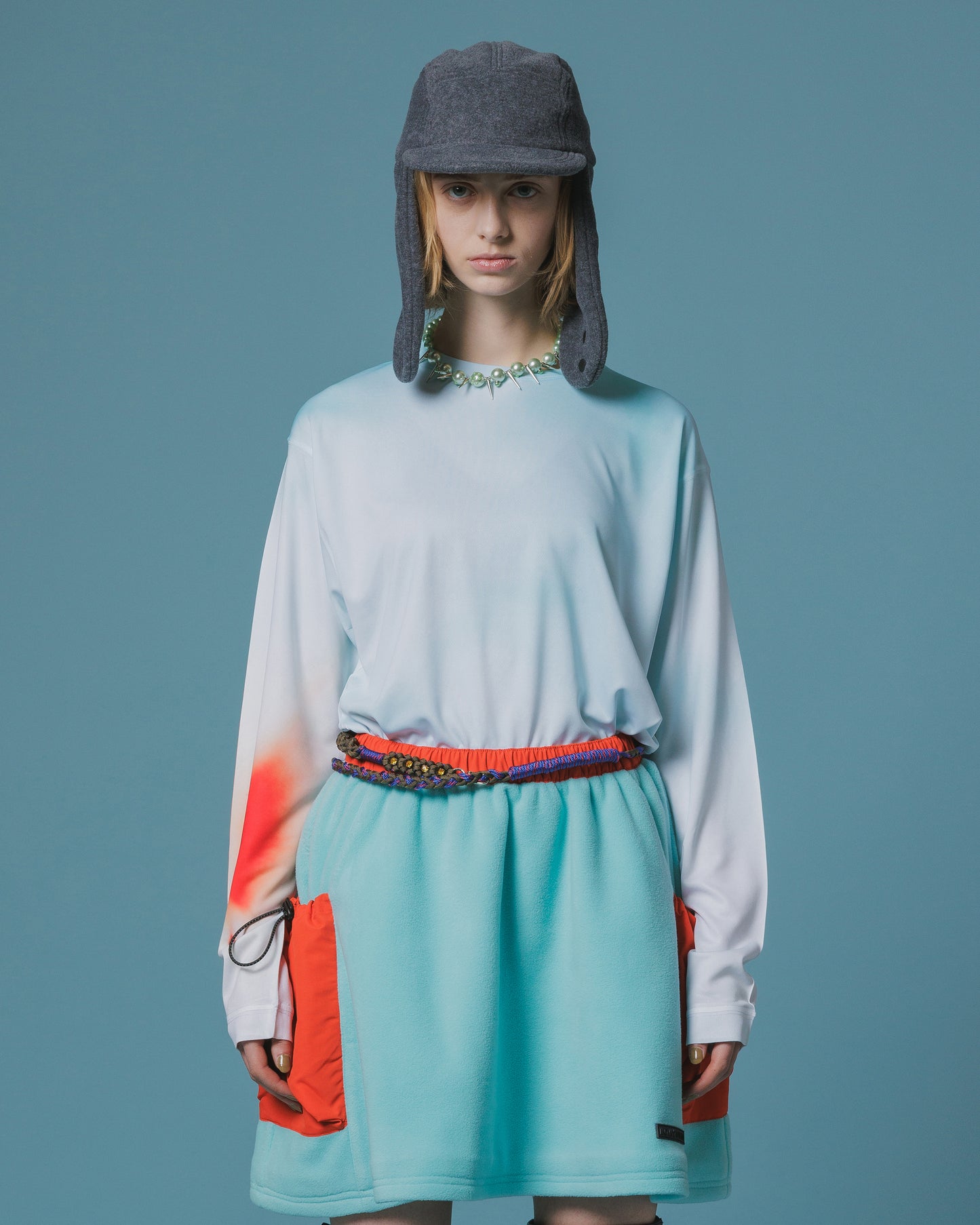 DIRECT PRINT L/S T-SHIRT (WATER)