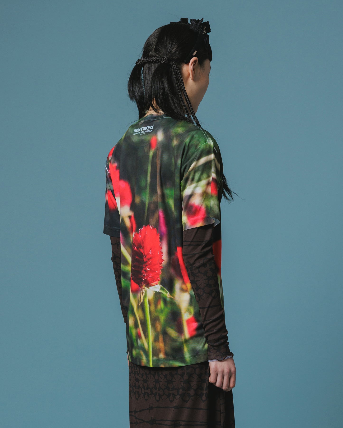 DIRECT PRINT T-SHIRT (FLOWER)