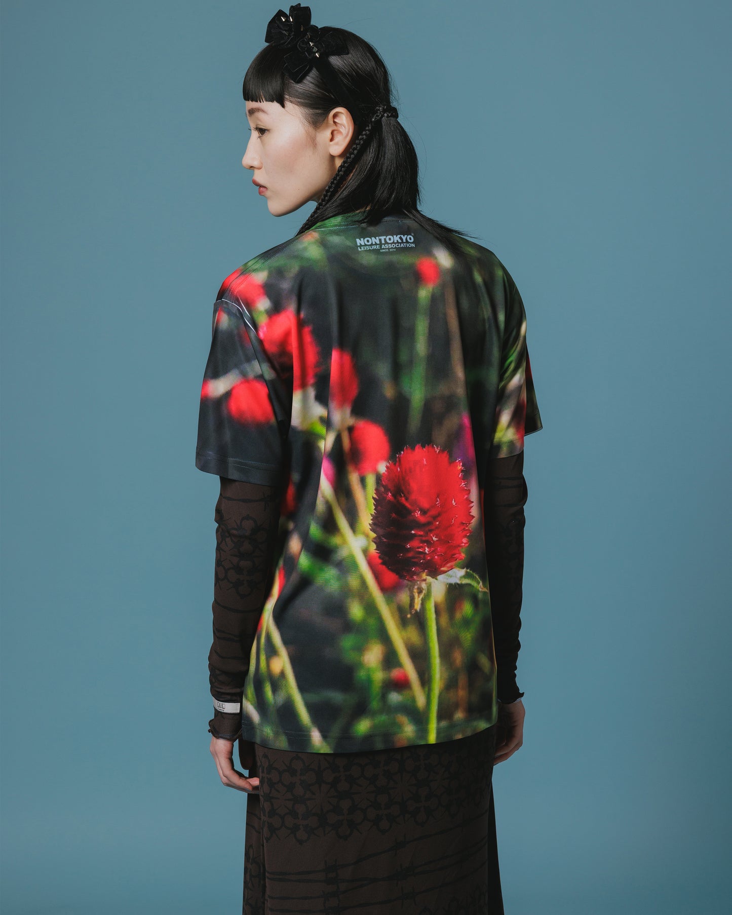 DIRECT PRINT T-SHIRT (FLOWER)