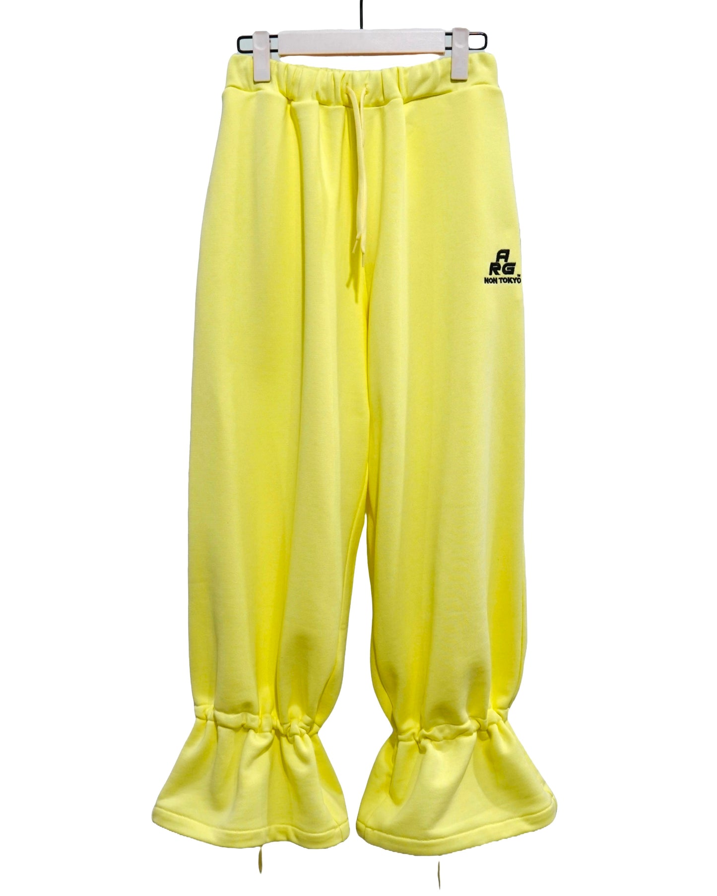 NON TOKYO / RIBBON SWEAT PANTS (YELLOW) / &lt;NON TOKYO&gt; Ribbon sweat pants (yellow)